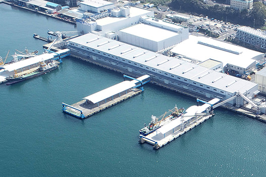 松浦魚市場　荷捌き所